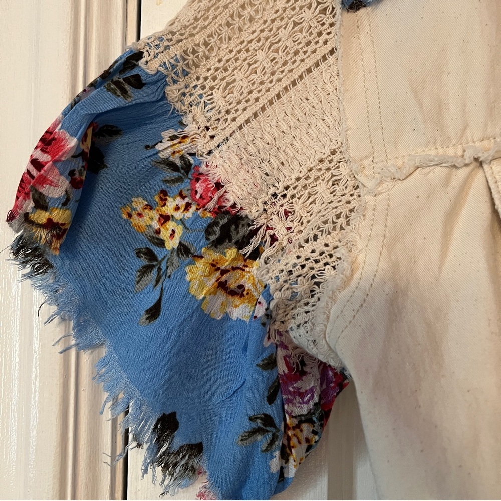 POL Freeform Patchwork Jacket NWT - image 8